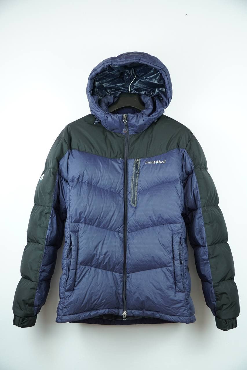 ジャケット・アウター montbell EX800 puffer jacket navy Montbell Ex800 Men's Two Tone Blue Windstopper Down Puffer