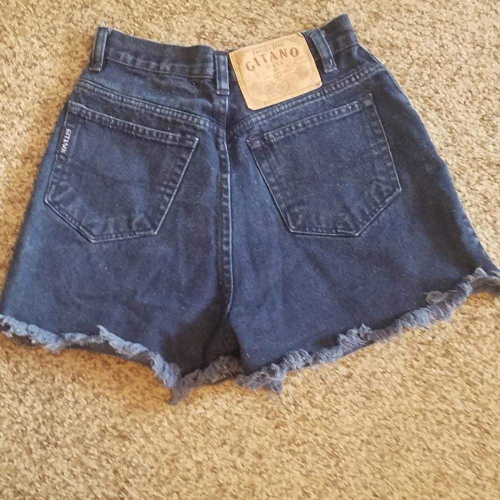 Designer Gitano Jean Shorts Size 7/8 Size 30" / US 8 / IT 44 - 1 Thumbnail