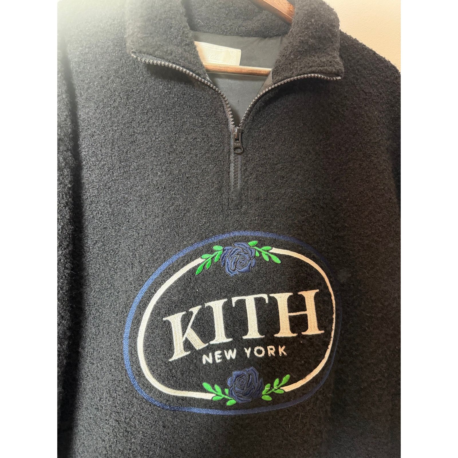 Kith Kith Tweed Eric Quarter Zip Pullover Size US L / EU 52-54 / 3 - 2 Thumbnail