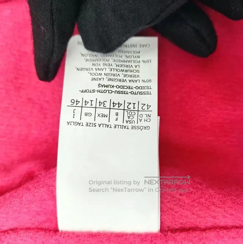 Max Mara MaxMara Women's Pink Wool Short Coat . Size XL / US 12-14 / IT 48-50 - 7 Thumbnail