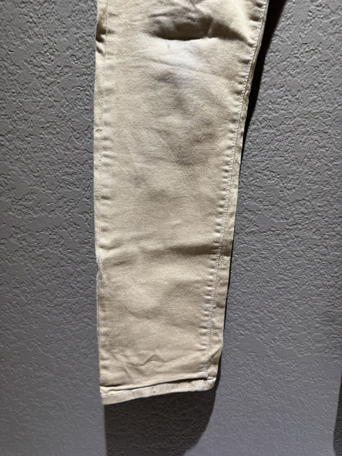 Other BLKWD Beige Tan Slim Skinny Pants 30 Marks Fading Size US 30 / EU 46 - 8 Thumbnail