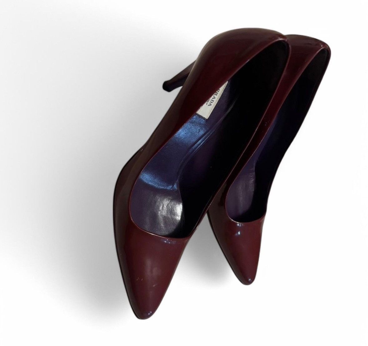 Prada × Vintage vintage red prada heels Size US 4.5 / IT 34.5 - 6 Thumbnail