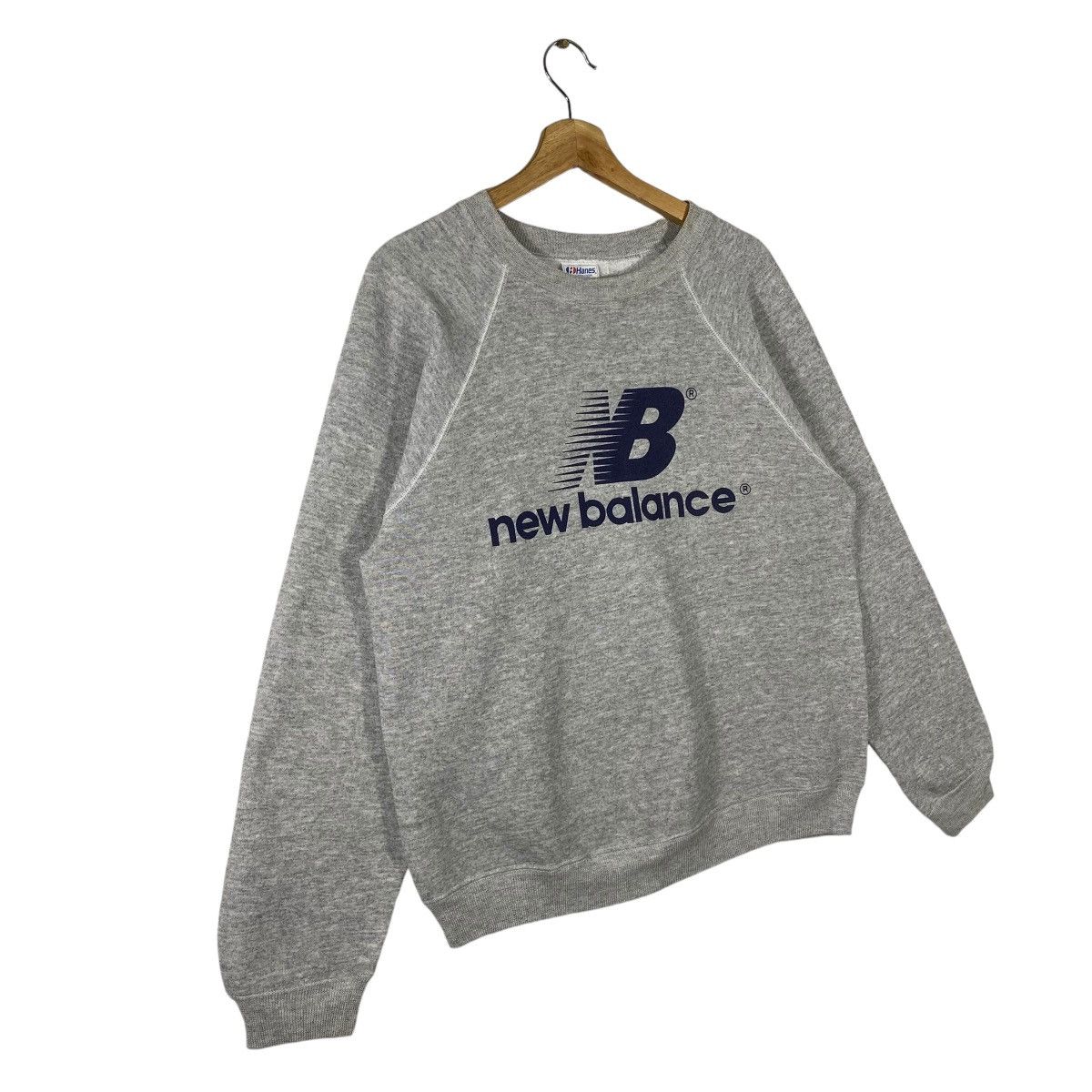 New Balance × Vintage Vintage 80s New Balance Sweatshirt L Size Size US L / EU 52-54 / 3 - 2 Thumbnail
