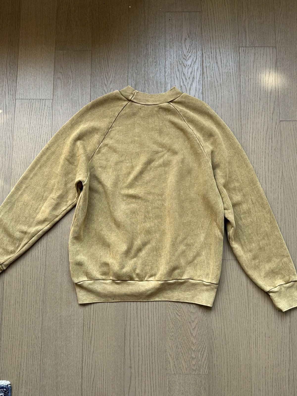 Les Tien Mustard Yellow Mock Neck Sweatshirt Size US M / EU 48-50 / 2 - 2 Thumbnail