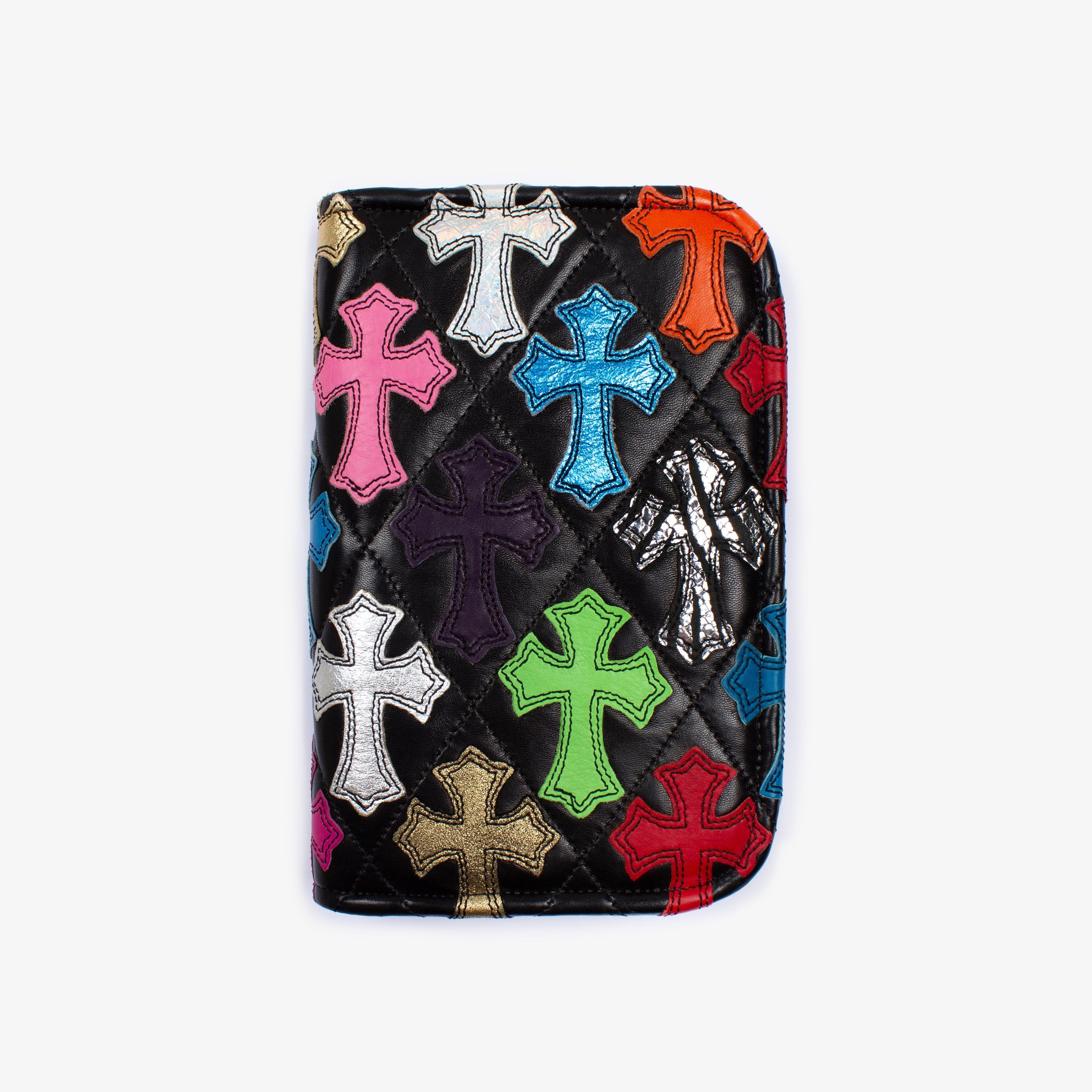 Chrome Hearts CHROME HEARTS MULTI CROSS PATCH ZIP WALLET Size ONE SIZE - 2 Thumbnail