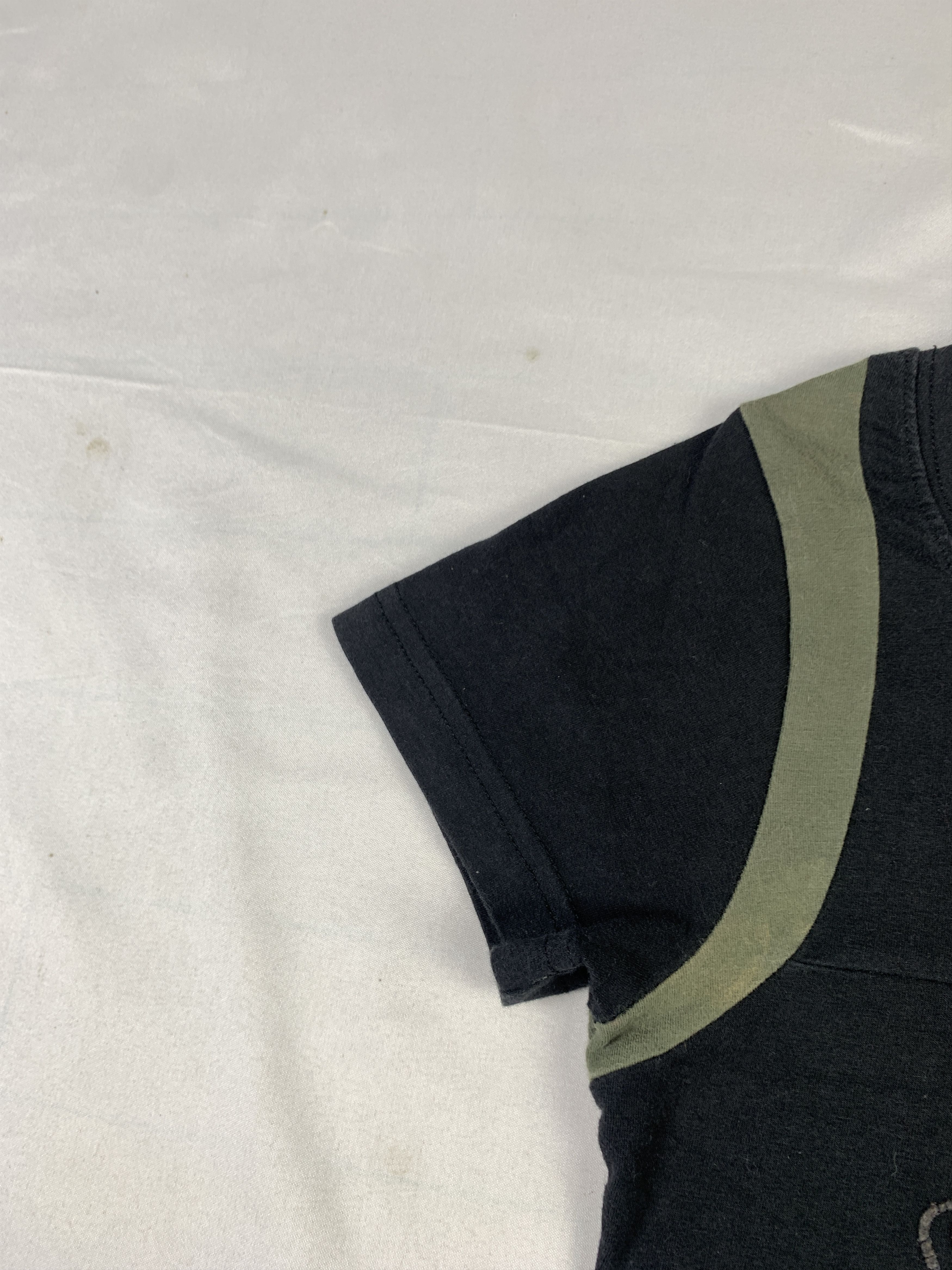 Diesel Diesel Black Fitted Velvet Print Tee (S) Size S / US 4 / IT 40 - 5 Thumbnail