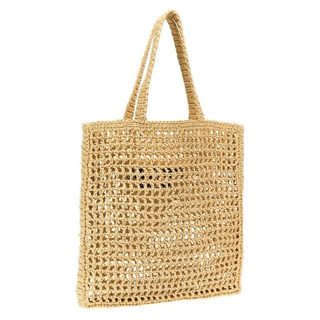 Prada PRADA Crochet Natural Tote Bag New And Authentic Size ONE SIZE - 2 Thumbnail