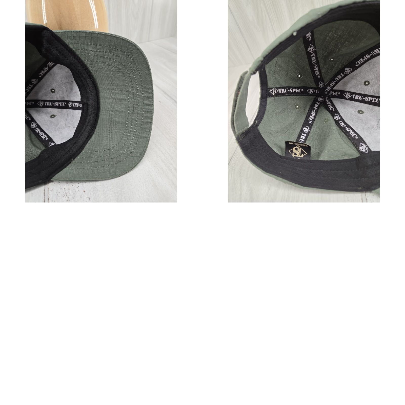 Vintage Tru Spec Hat Baseball Cap OSFM Adjustable Green Contractor Skydas Group Patch, Men, Casual, Workwear Size ONE SIZE - 9 Thumbnail