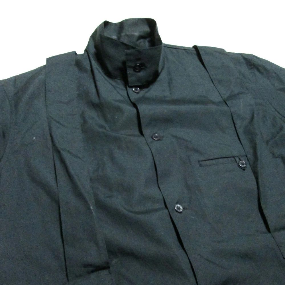 Yohji Yamamoto Yohji Yamamoto Pour Homme Bondage Shirt Jacket Size US M / EU 48-50 / 2 - 5 Thumbnail
