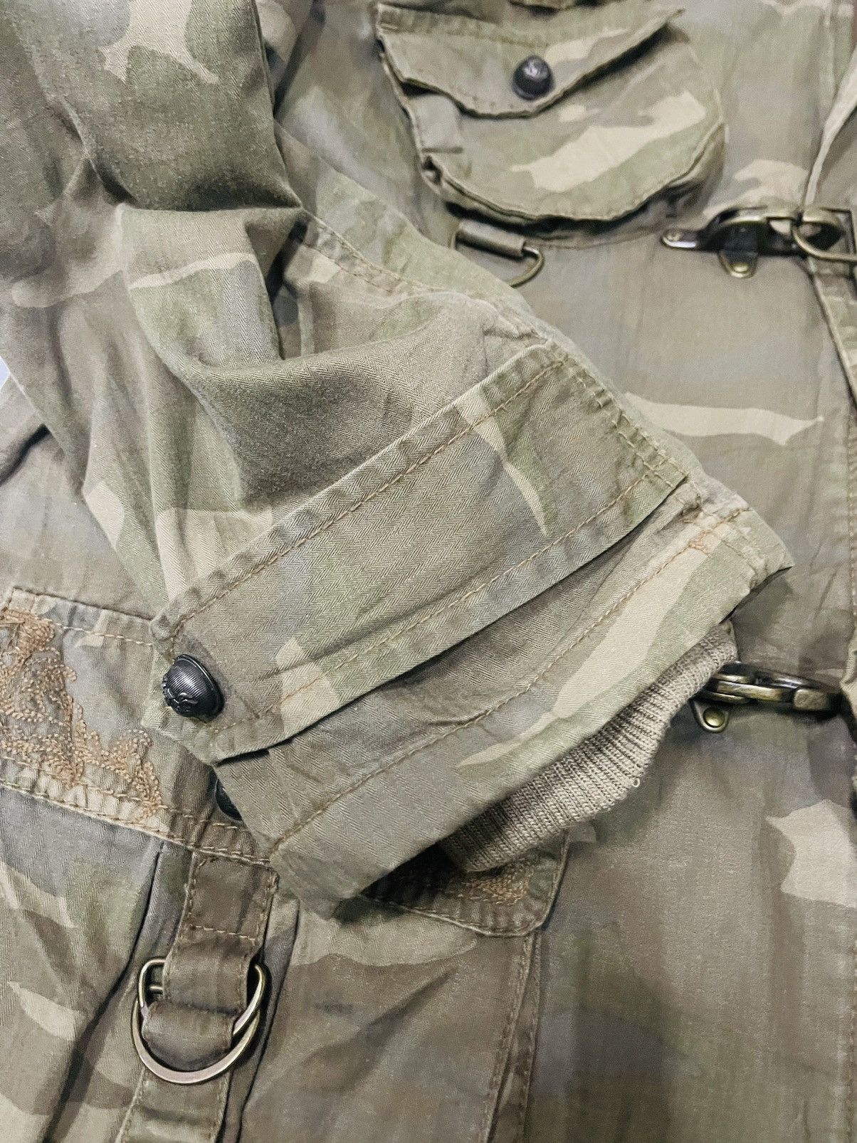 Japanese Brand Kissmark Camo Design Parka Jacket Size US L / EU 52-54 / 3 - 4 Thumbnail