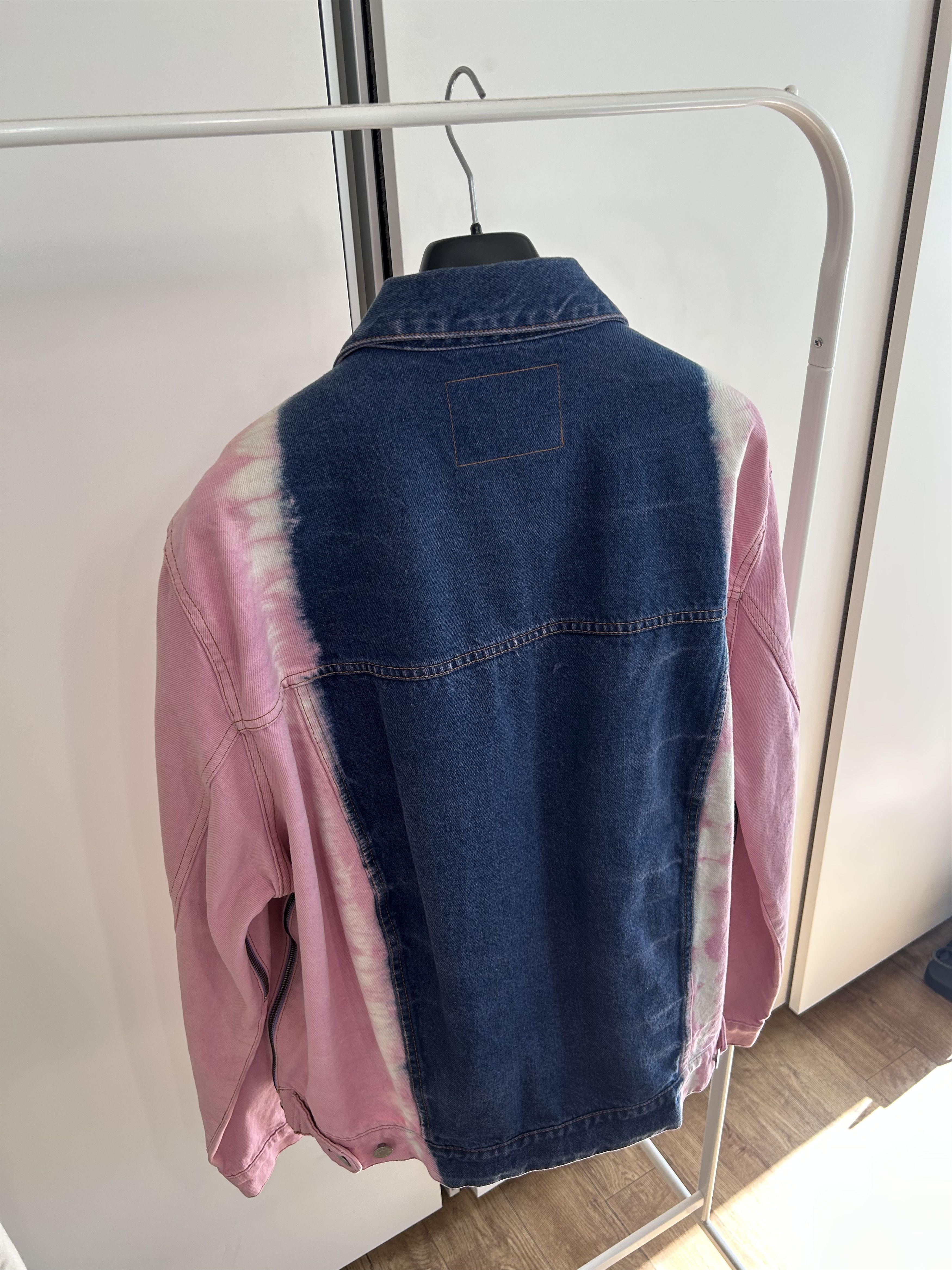 Martine Rose MARTINE ROSE Gradient-Dyed Zippered Trucker Jacket Size US L / EU 52-54 / 3 - 5 Thumbnail
