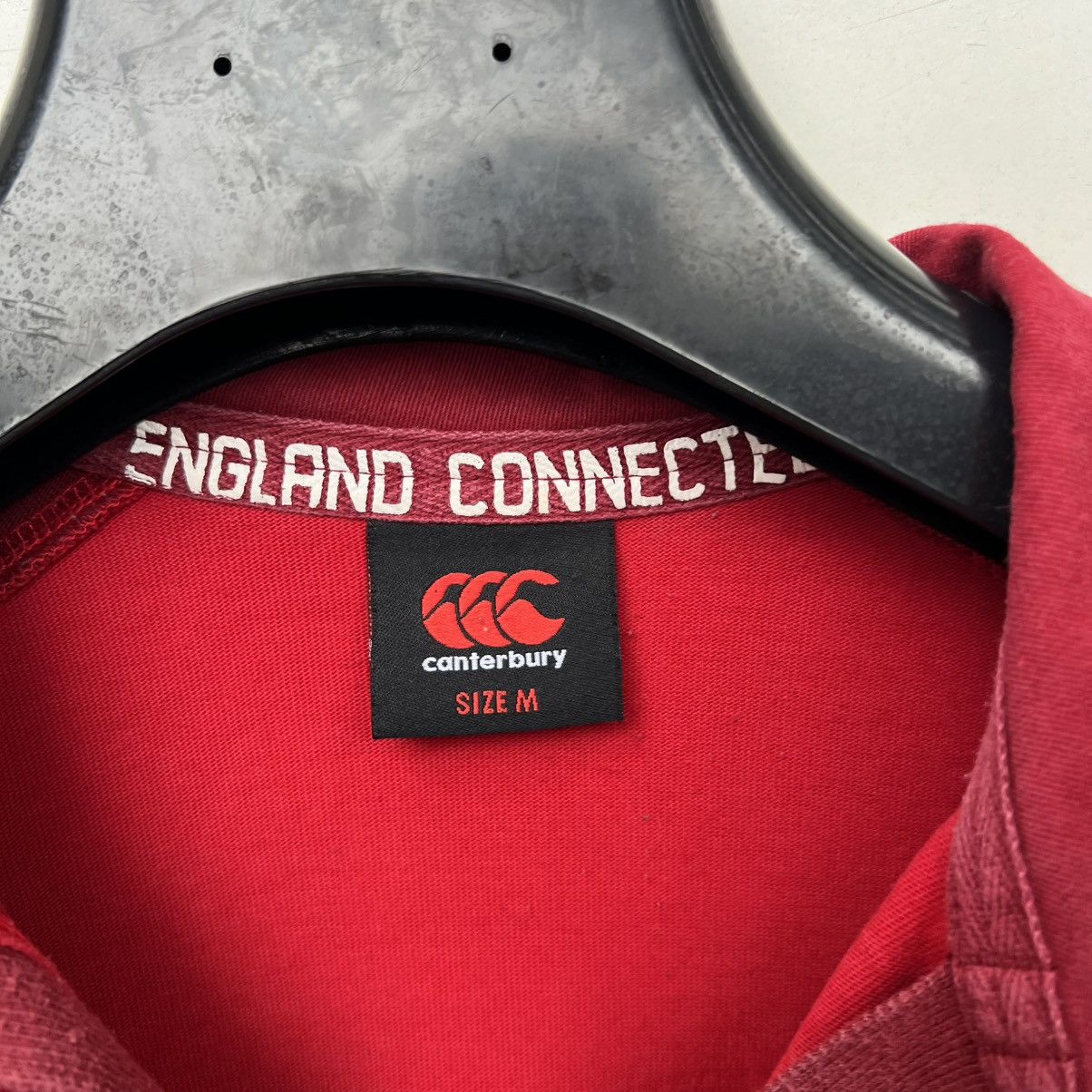 Canterbury of New Zealand Canterbury 2015 2016 England Rugby Shirt Jersey Size US M / EU 48-50 / 2 - 8 Thumbnail