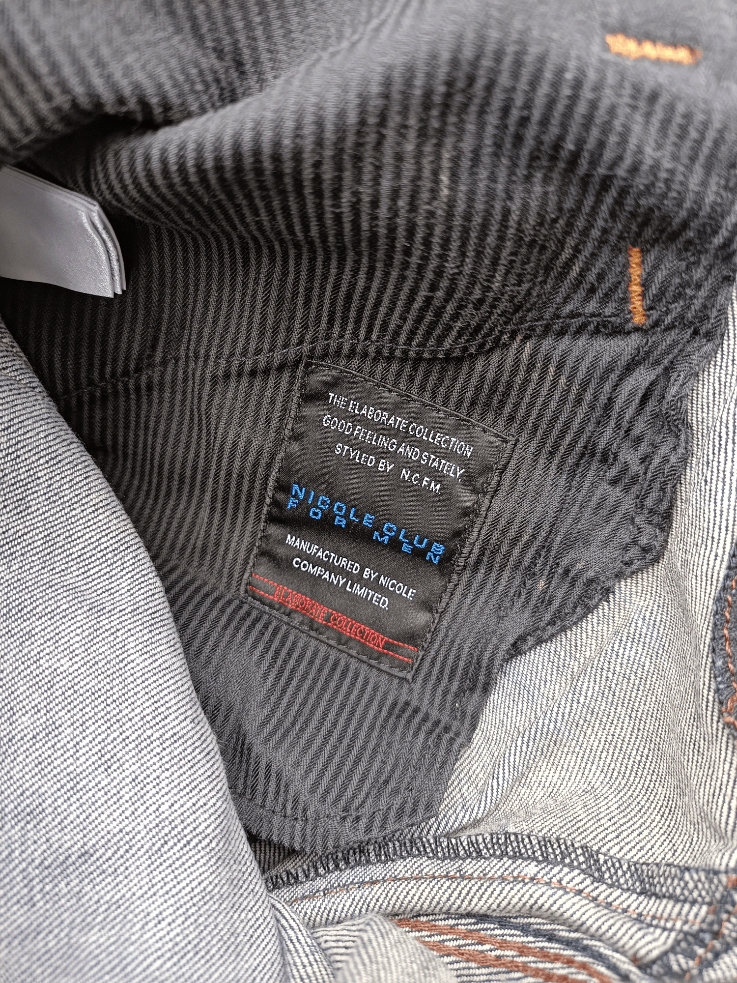 Nicole Club Nicole Club For Men Multipocket Whiskers Faded Black Denim Size US 32 / EU 48 - 17 Thumbnail