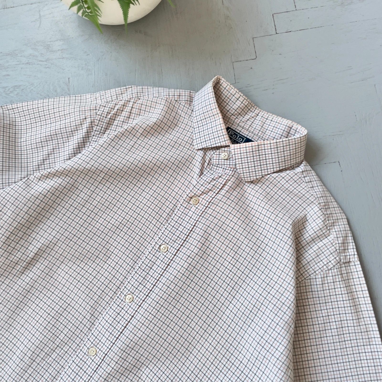Polo Ralph Lauren Polo by Ralph Lauren Preppy Button Up Shirt Size US XXL / EU 58 / 5 - 4 Thumbnail