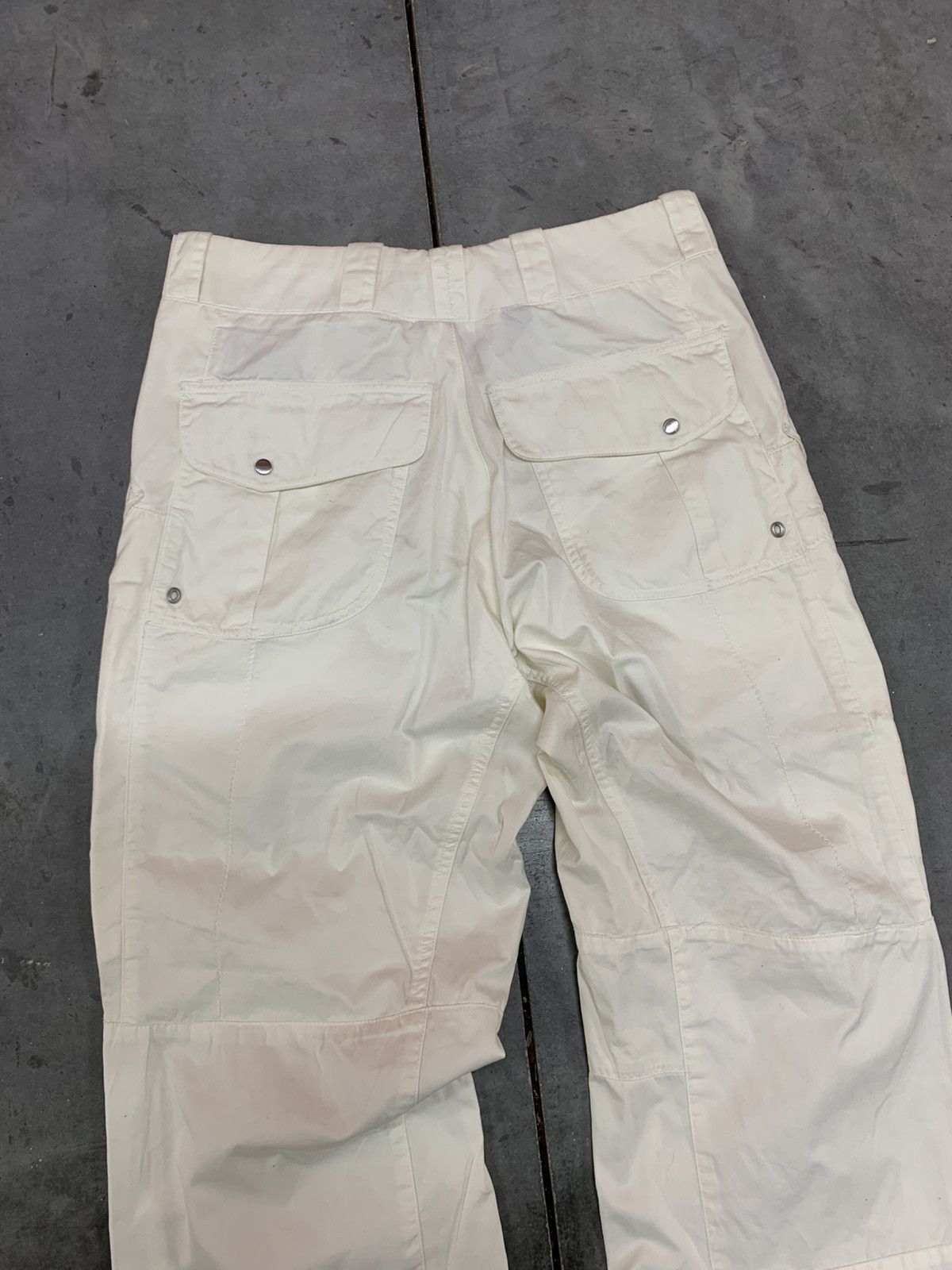 RLX Ralph Lauren Y2K Vintage Parachute Tactical Cargo Flight Pants 33x30 Size US 33 - 5 Thumbnail