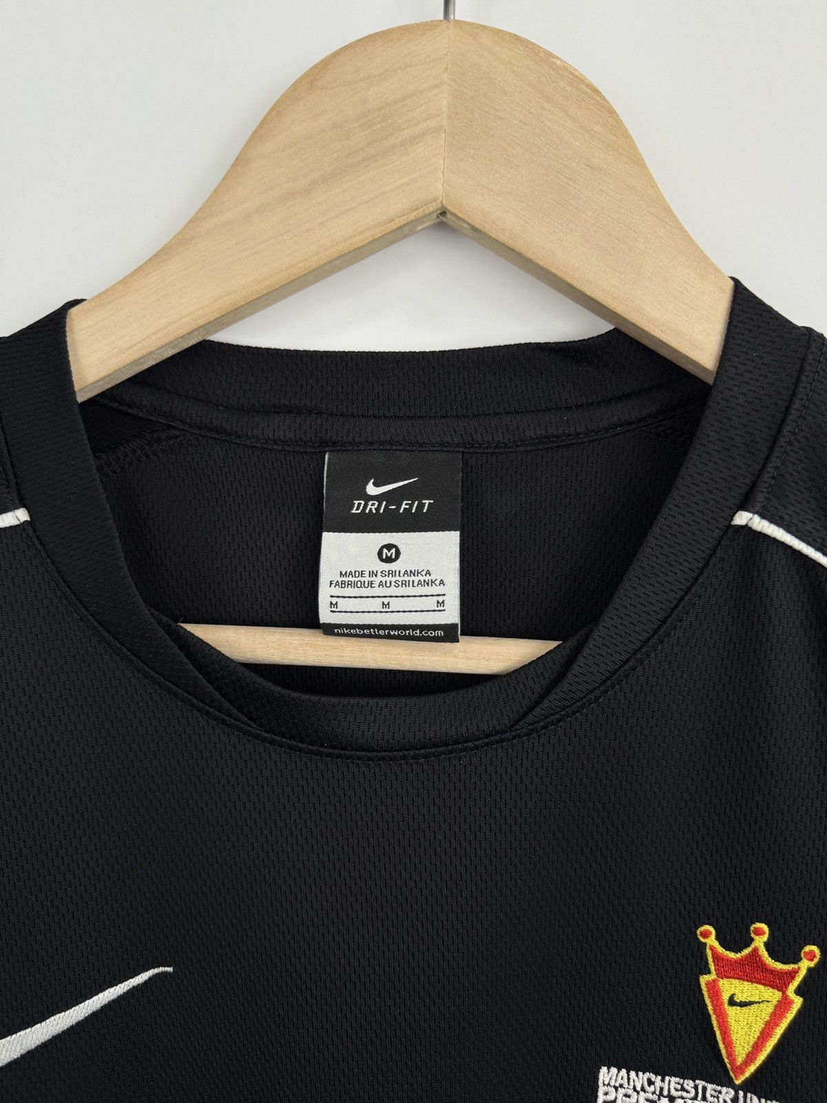 Nike 🏴󠁧󠁢󠁥󠁮󠁧󠁿 Nike Manchester United Premier Cup 14 Soccer Jersey Rare Size US M / EU 48-50 / 2 - 5 Thumbnail