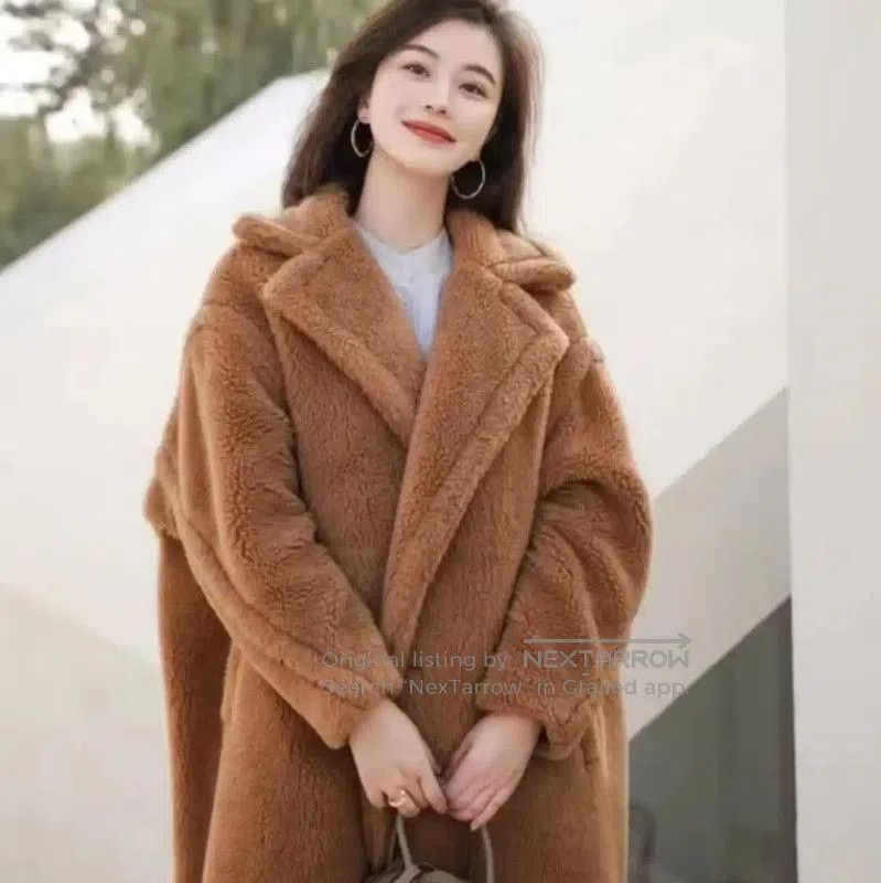 Max Mara MaxMara Chic Khaki Alpaca Wool Coat . Size S / US 4 / IT 40 - 9 Thumbnail