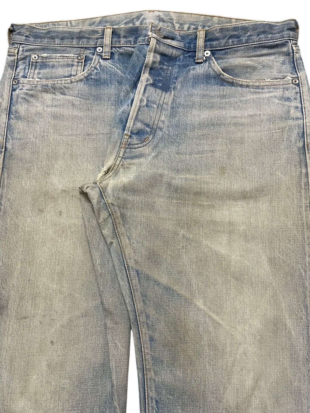 JNCO Vintage Japanese Brand Mud Faded Wash Style Baggy Jeans Size US 36 / EU 52 - 4 Thumbnail