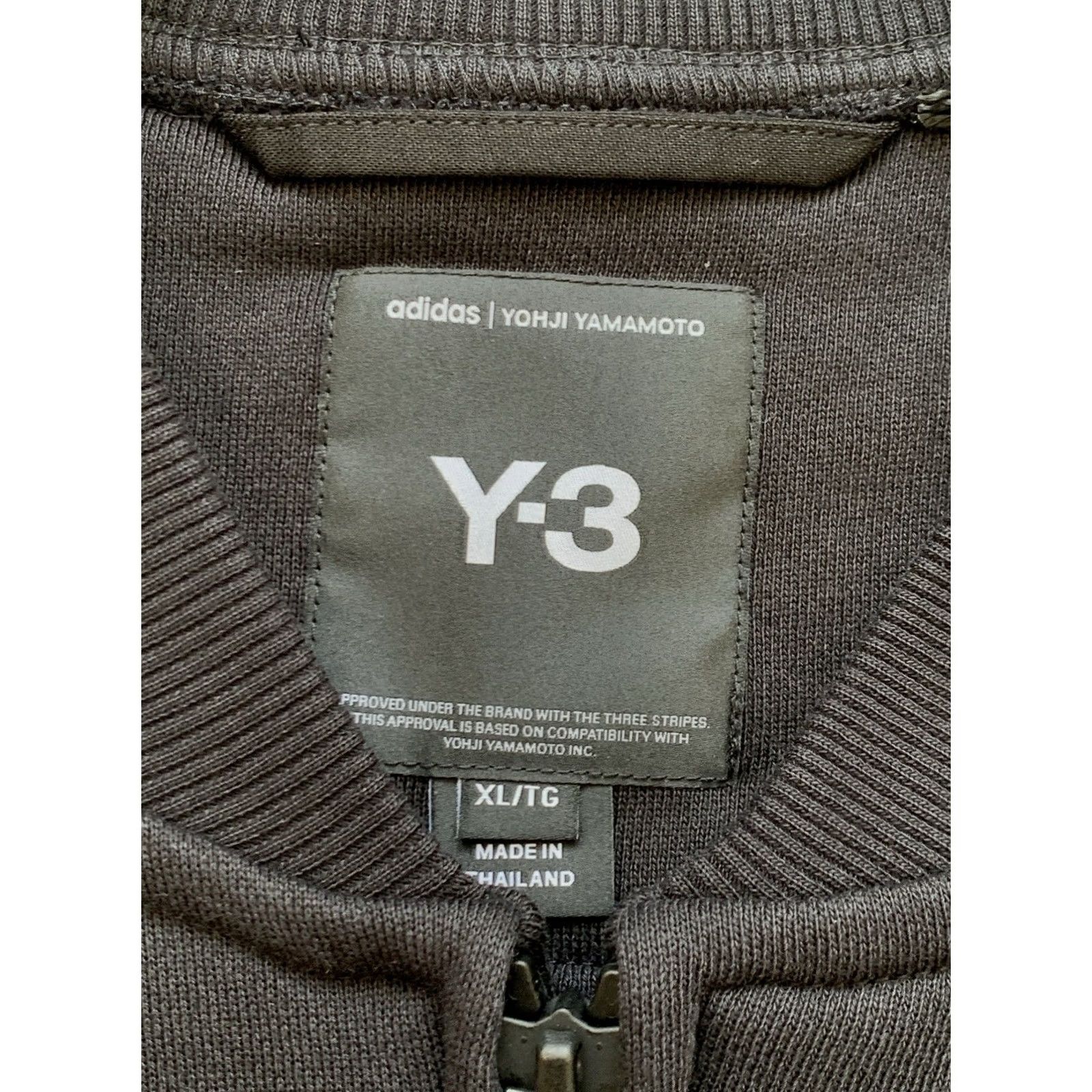 Yohji Yamamoto ADIDAS YOHJI YAMAMOTO Y-3 TRACK TOP FULL ZIP JACKET BLACK XL MEN Size US XL / EU 56 / 4 - 6 Thumbnail