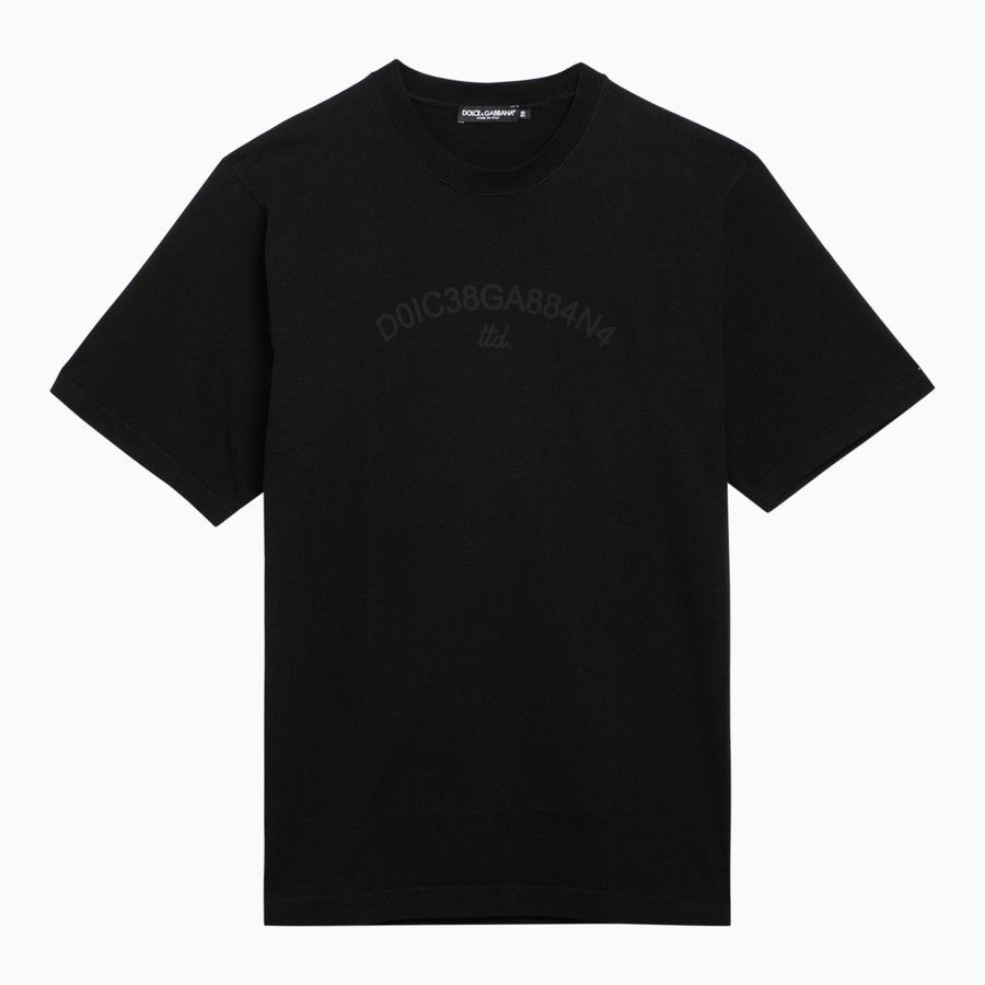 image of Dolce Gabbana O1D2Blof0324 T-Shirts In Black, Men's (Size Small)