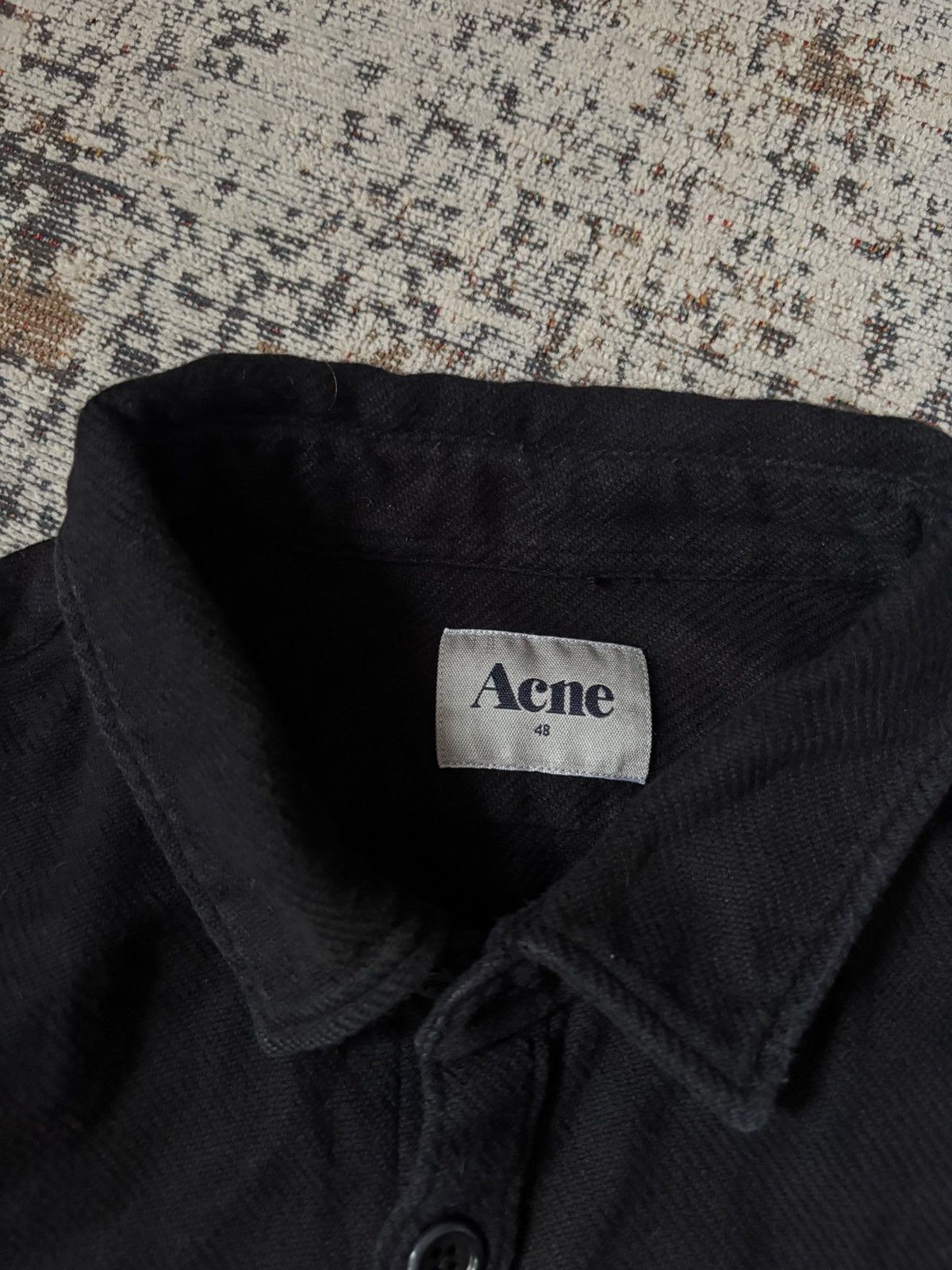 Acne Studios Acne Studios plain shirt black Size US M / EU 48-50 / 2 - 5 Thumbnail