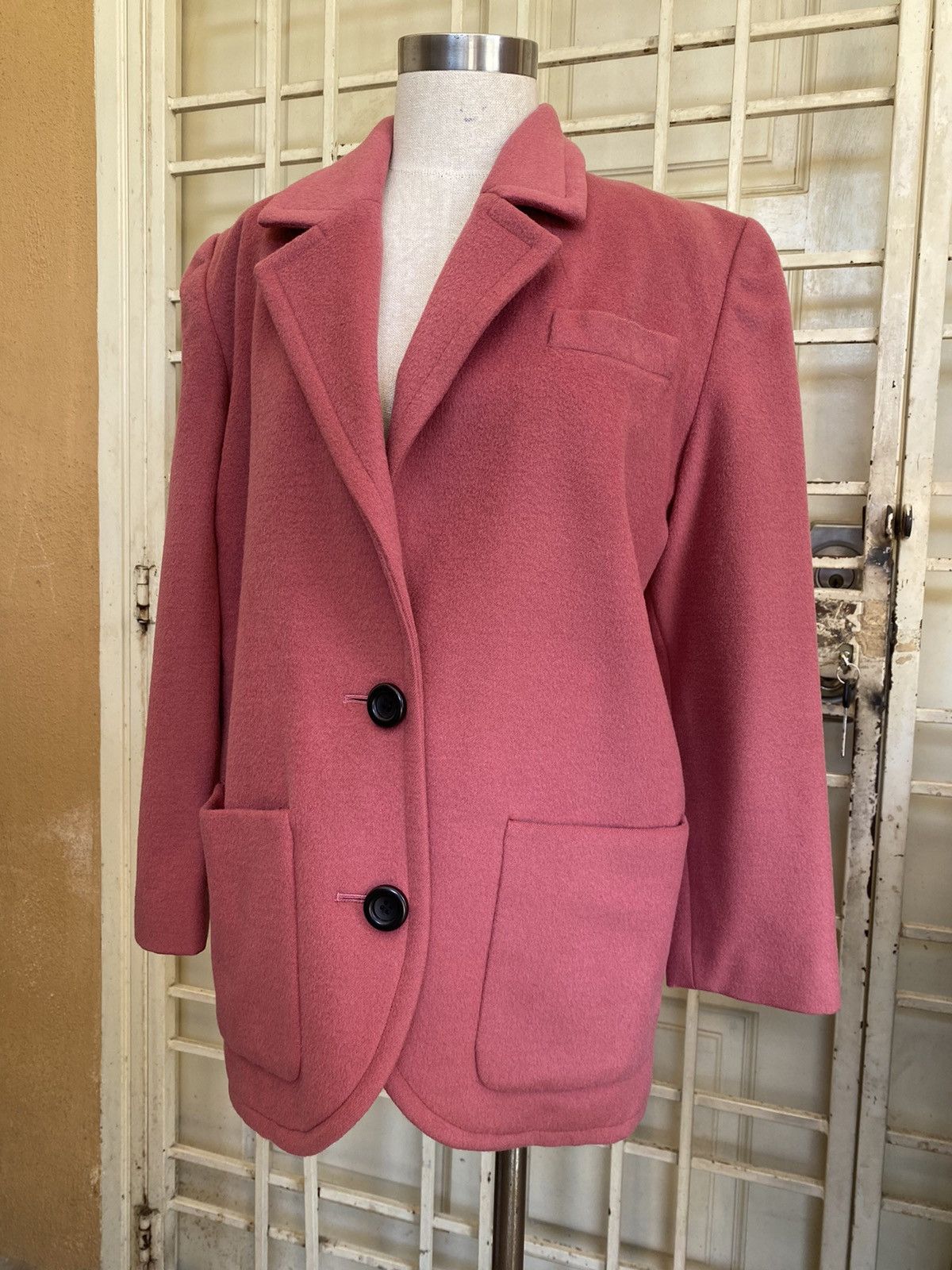 image of Christian Dior Monsieur x Dior Christian Dior Pret-A-Porter Wool Blazer in Rose Pink, Women's (Size