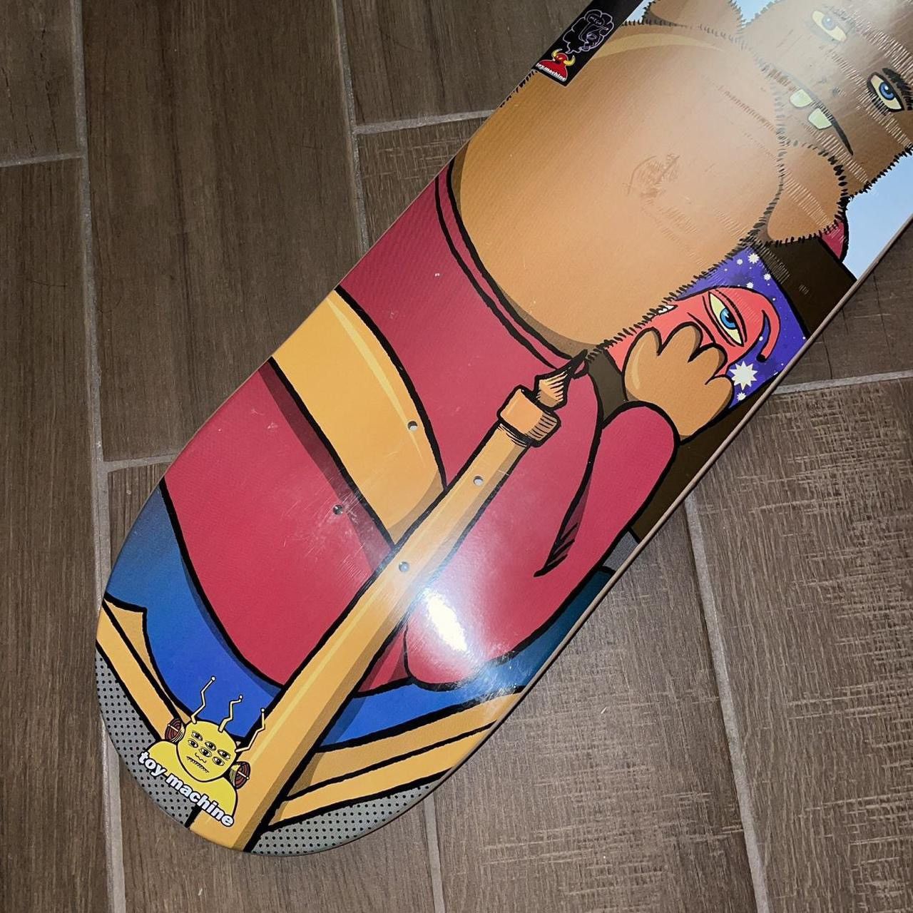 Toy Machine × Vintage Rare Toy Machine Layton Betard Mirror 7.875 Skateboard Deck Size ONE SIZE - 3 Thumbnail