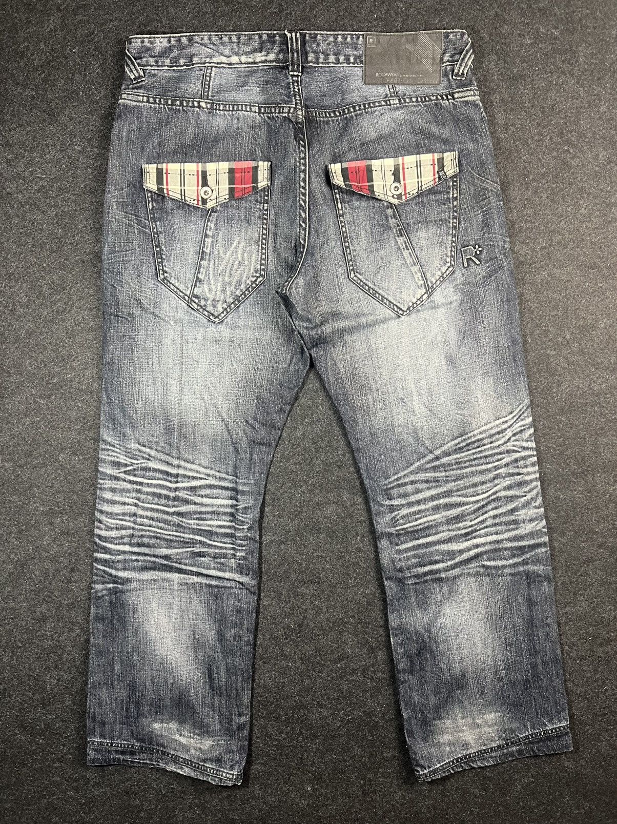 RocaWear Baggy Wide Leg Jeans JNCO