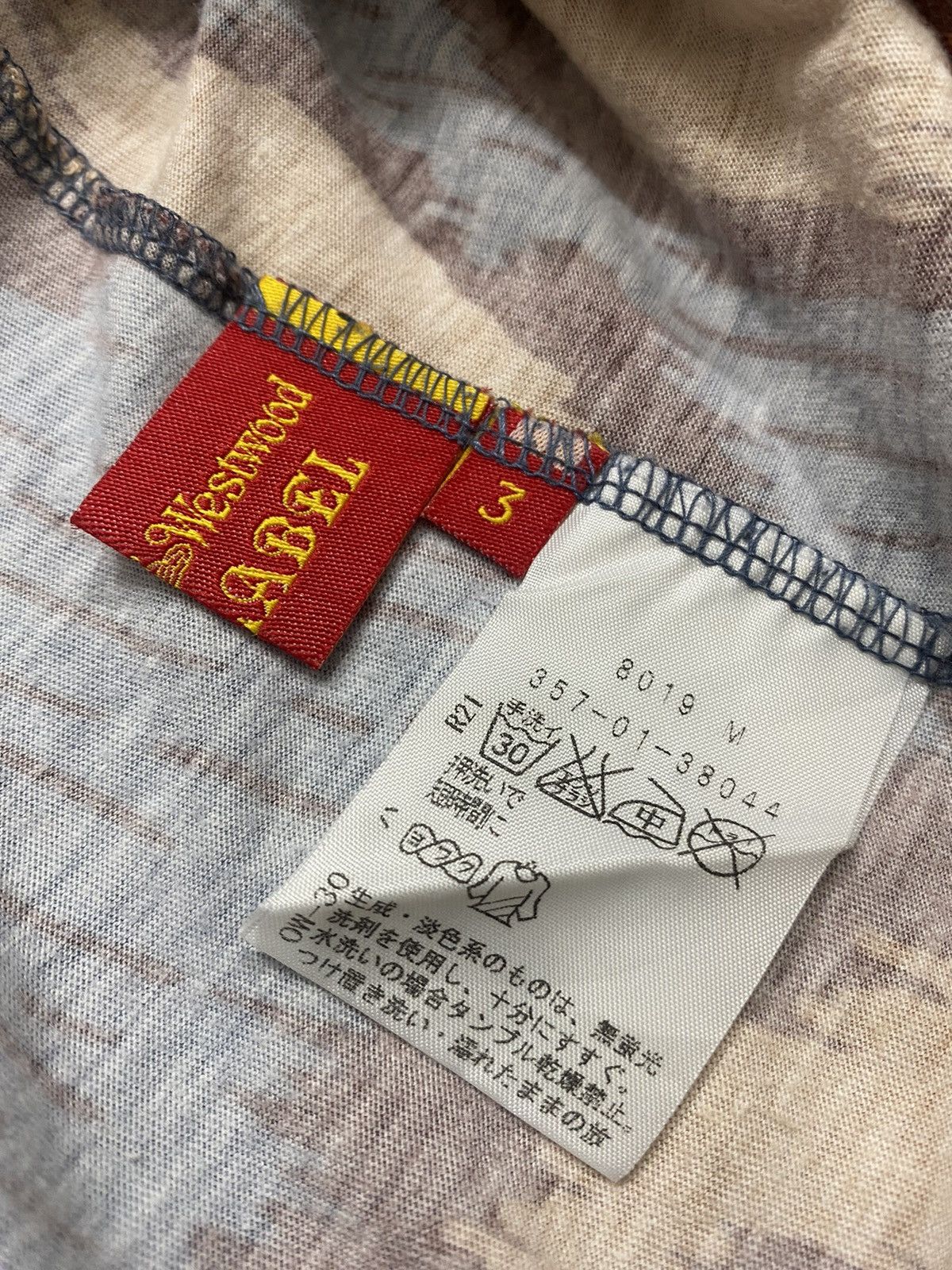 Vivienne Westwood Vivienne Westwood RED LABEL Assymetric Flower print tee Size XS / US 0-2 / IT 36-38 - 4 Thumbnail