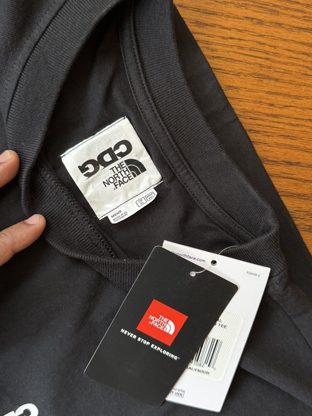 CDG by Comme des Garcons × The North Face CDG The North Face Icon T-Shirt Black Size US XL / EU 56 / 4 - 9 Thumbnail