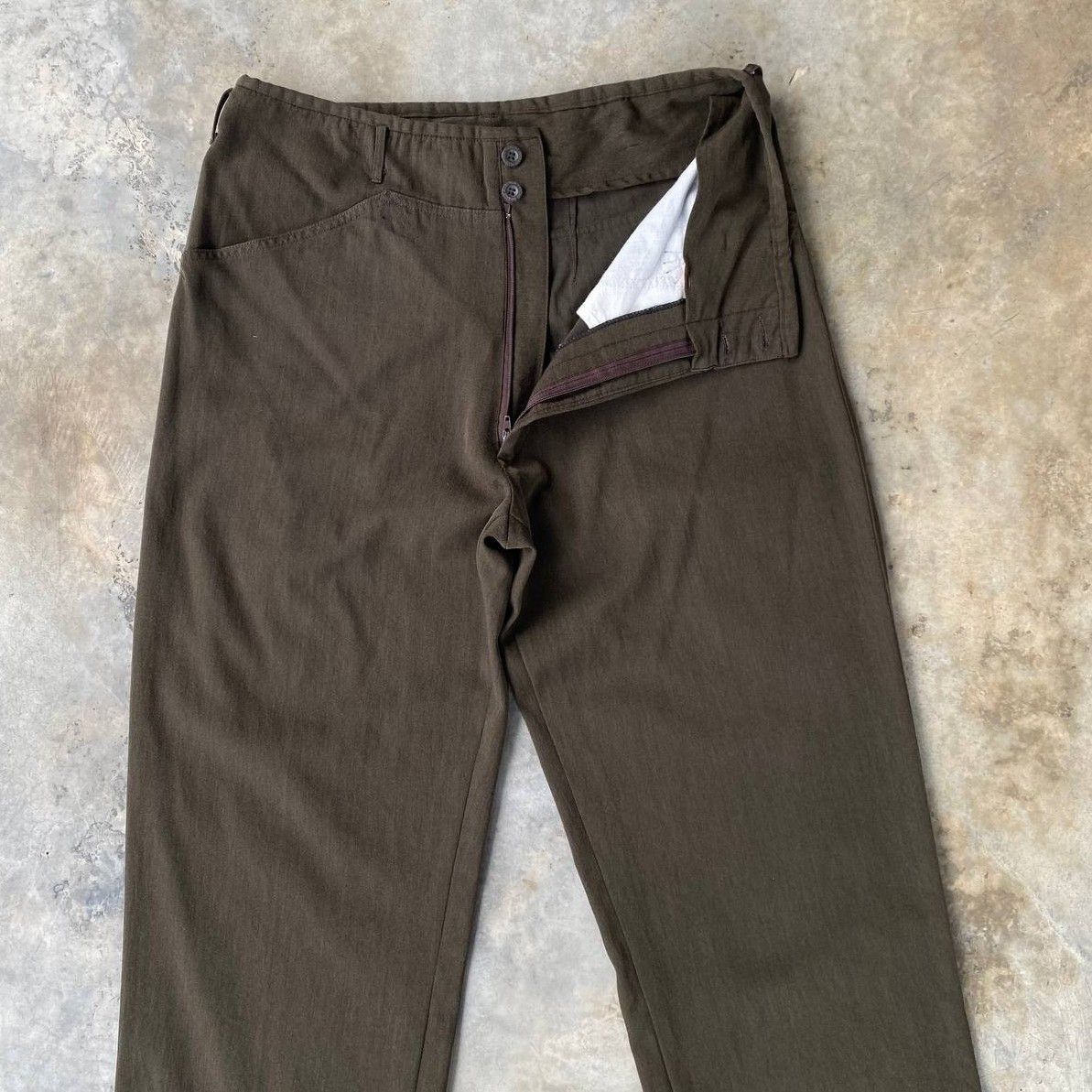 Marithe + Francois Girbaud VINTAGE 90S MARITHE FRANCOIS GIRBAUD TROUSER LOOSE PANT Size US 31 - 9 Thumbnail