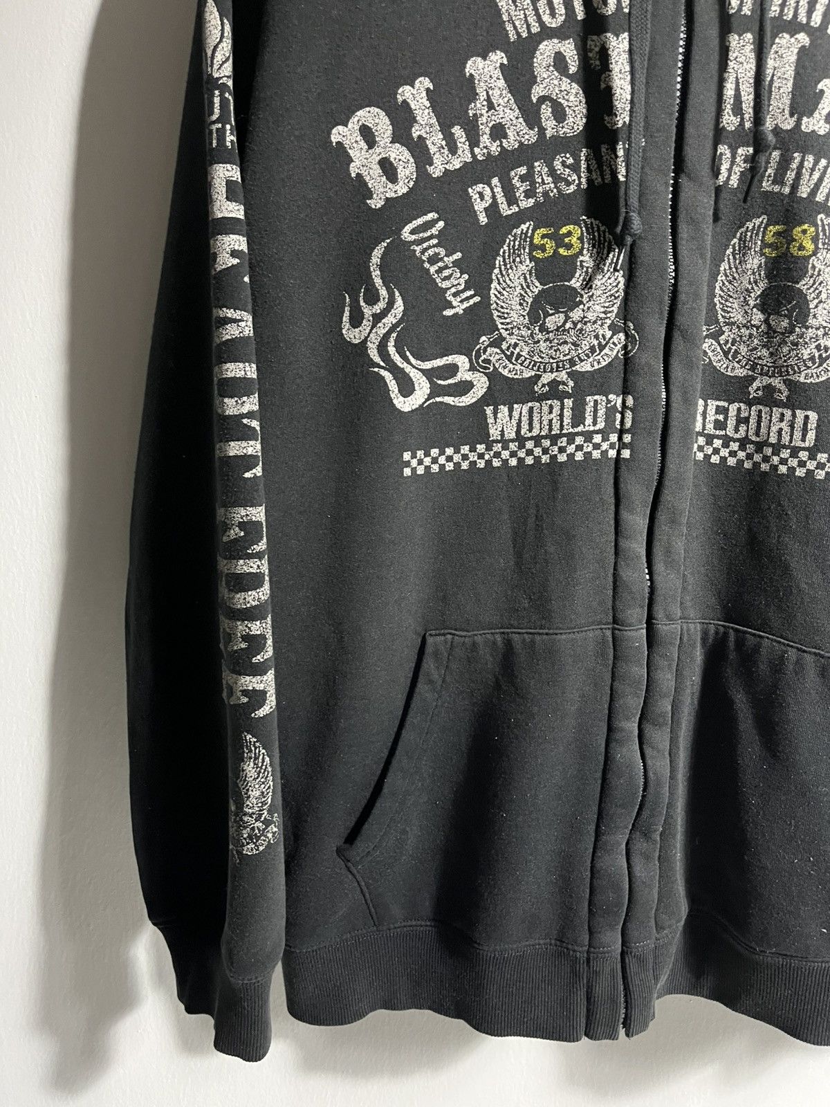 Indian Motorcycle Phosquia Y2K Motor Skull Hoodie Size US L / EU 52-54 / 3 - 5 Thumbnail