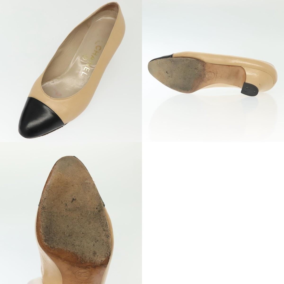 Chanel Chanel CC Pump High Heels Size US 7 / IT 37 - 8 Thumbnail