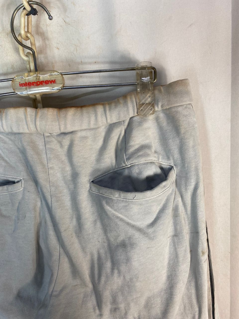 Attachment × Designer × Japanese Brand Unisex🔥 vintage attachment distressed baggy pants Size US 31 - 17 Thumbnail
