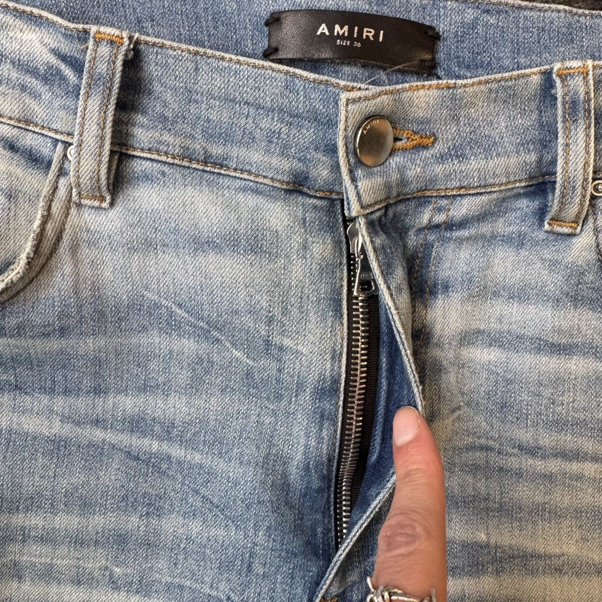 Amiri Amiri Thrasher Jeans Clay Indigo Size US 36 / EU 52 - 3 Thumbnail