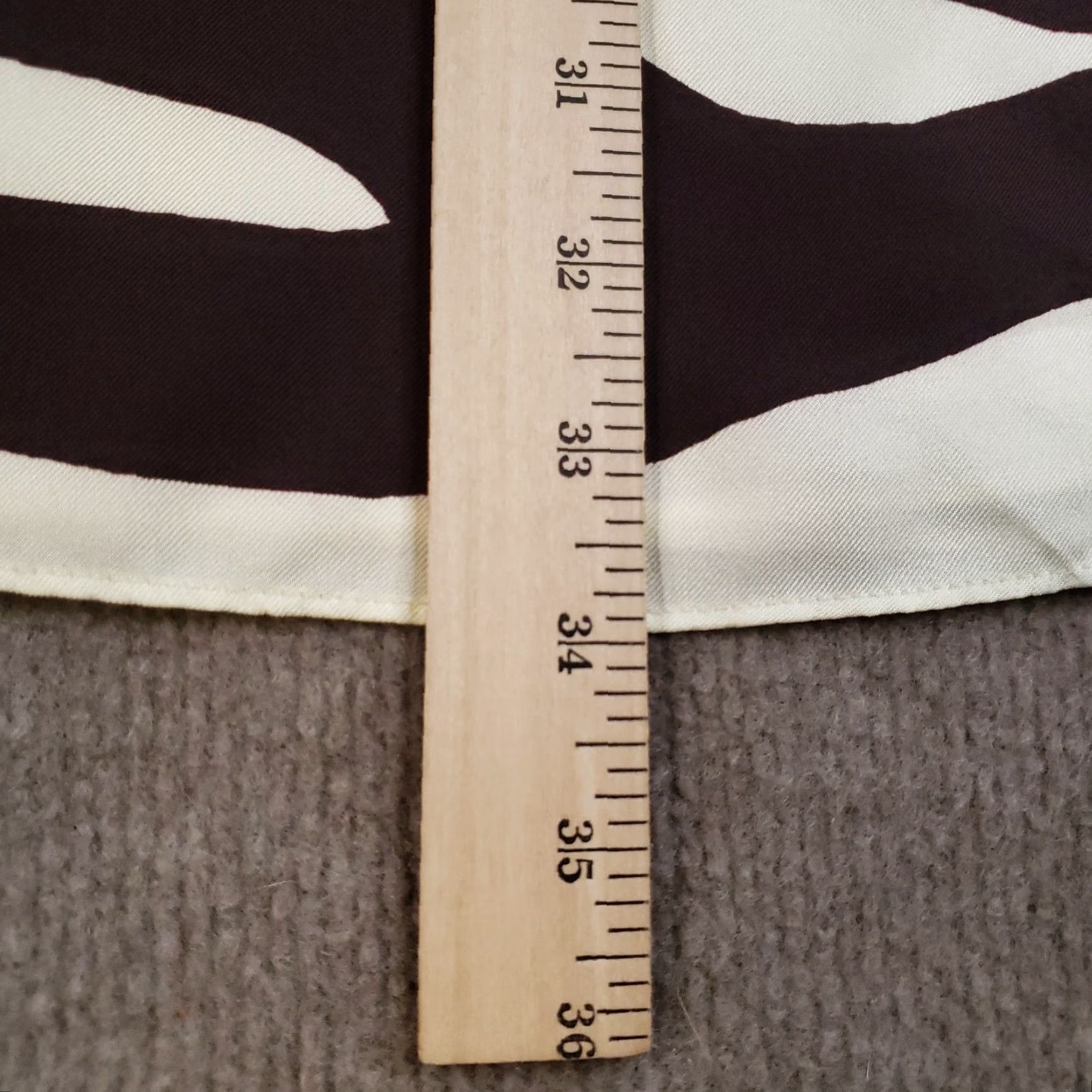 Vintage Sail to Sable Dress Womens 6 Brown Zebra Print Silk Shift Cap Sleeve Beaded Lined Z Cocktail Party/Cocktail 1960s? Size M / US 6-8 / IT 42-44 - 5 Thumbnail