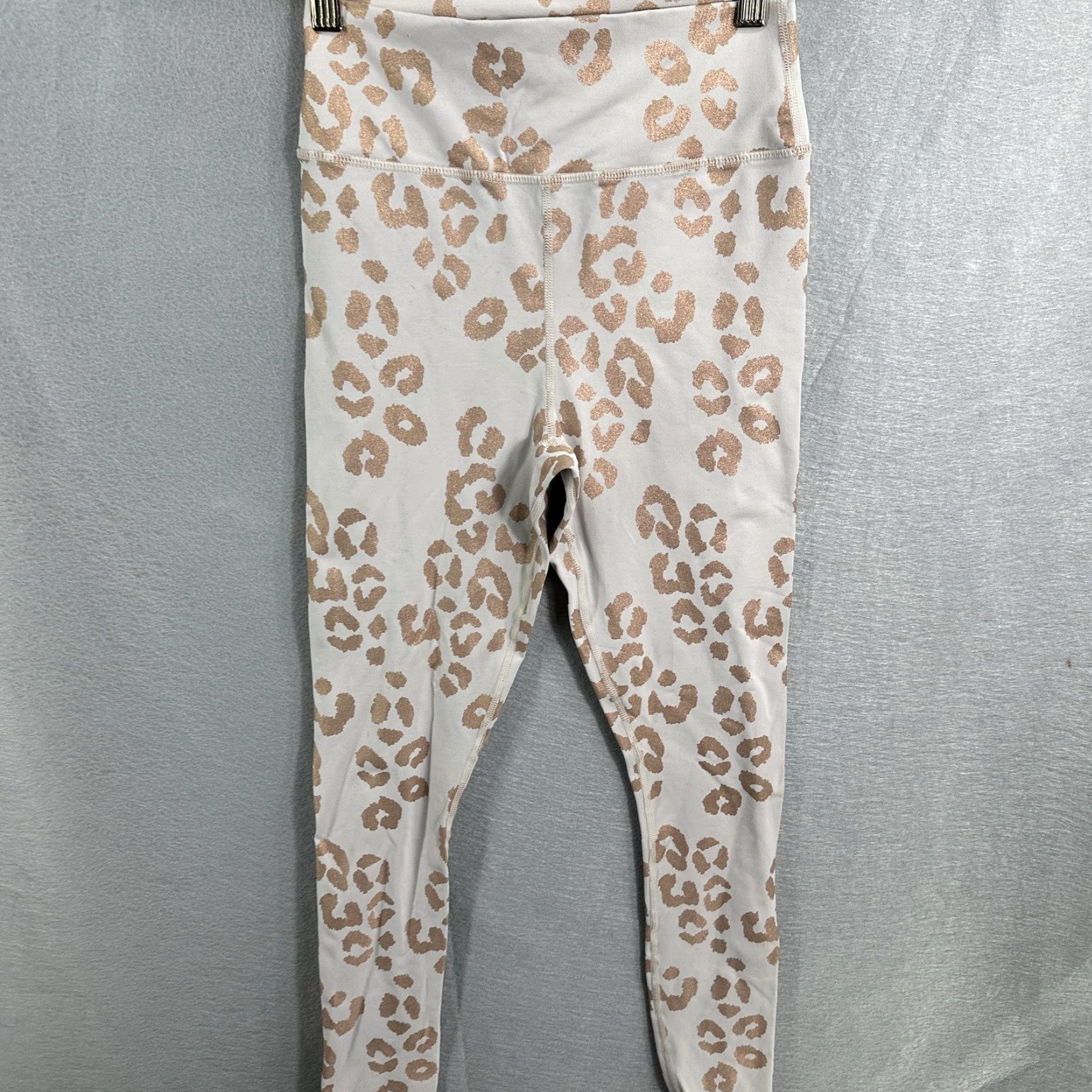 Spiritual Gangster VINTAGE Spiritual Gangster Animal Print Leggings Women XS Pink High Waist Y2K 2000s Leopard Activewear Size 26" / US 2 / IT 38 - 3 Thumbnail