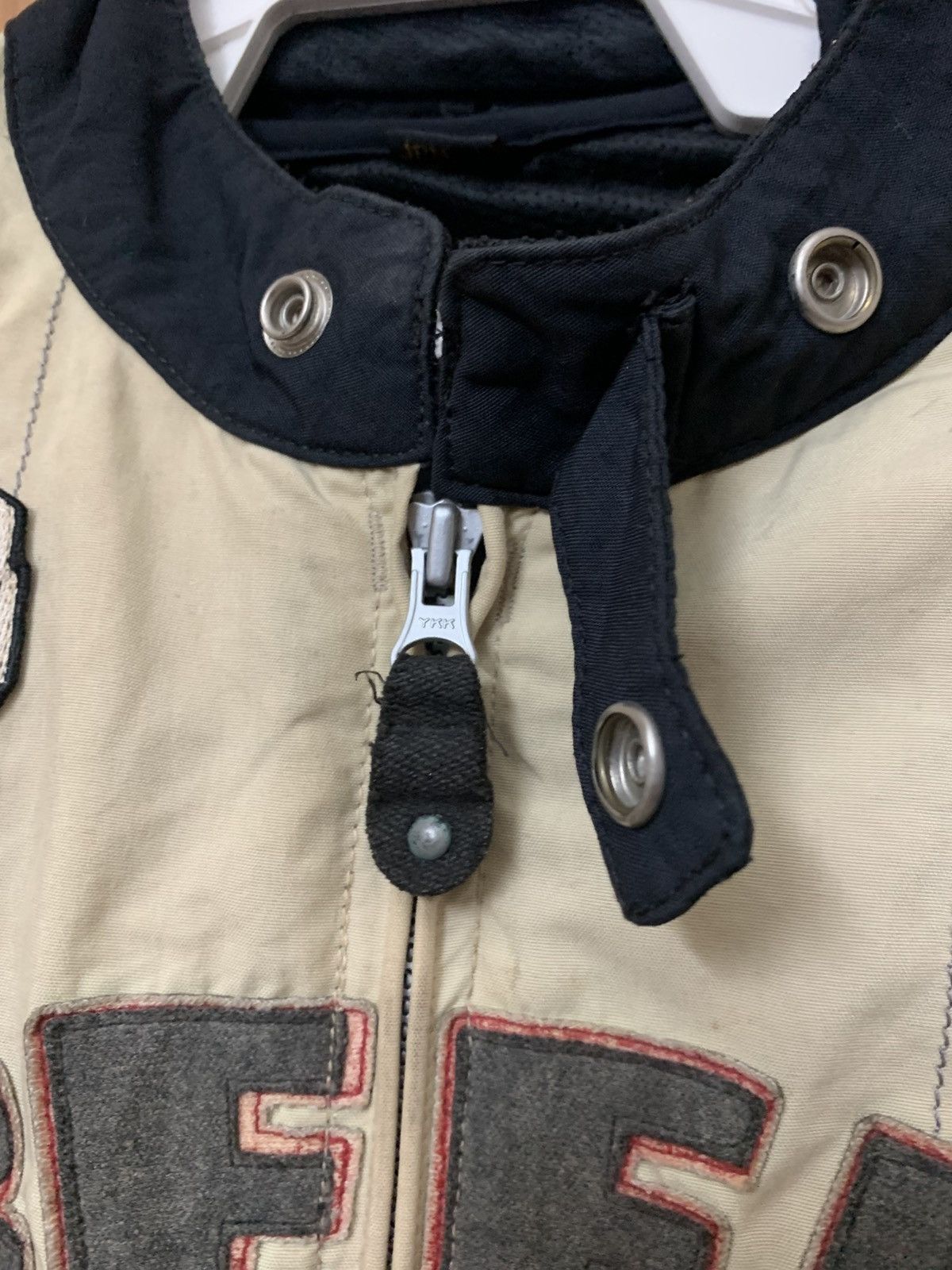 Greedy Genius Vintage greedy motorcycle jacket with padding Size US M / EU 48-50 / 2 - 24 Thumbnail