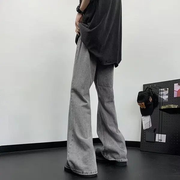 VIBE Track Baggy Black Denim Jeans Size US 32 / EU 48 - 3 Thumbnail