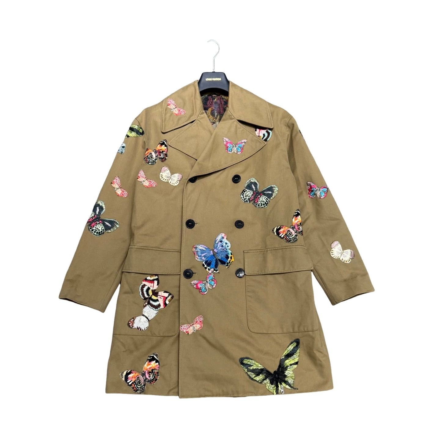 Valentino Valentino Butterfly Embroidery Trench Coat 44 Size US S / EU 44-46 / 1 - 1 Thumbnail