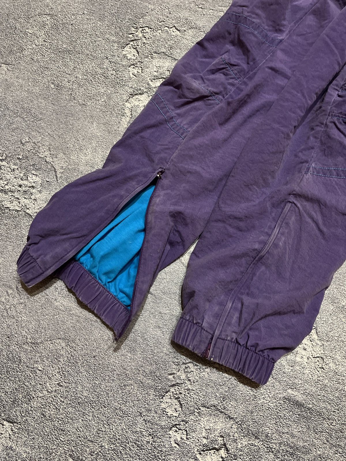 Nike × Vintage Vintage 80s Nike Purple Track Pants Size US 30 / EU 46 - 6 Thumbnail