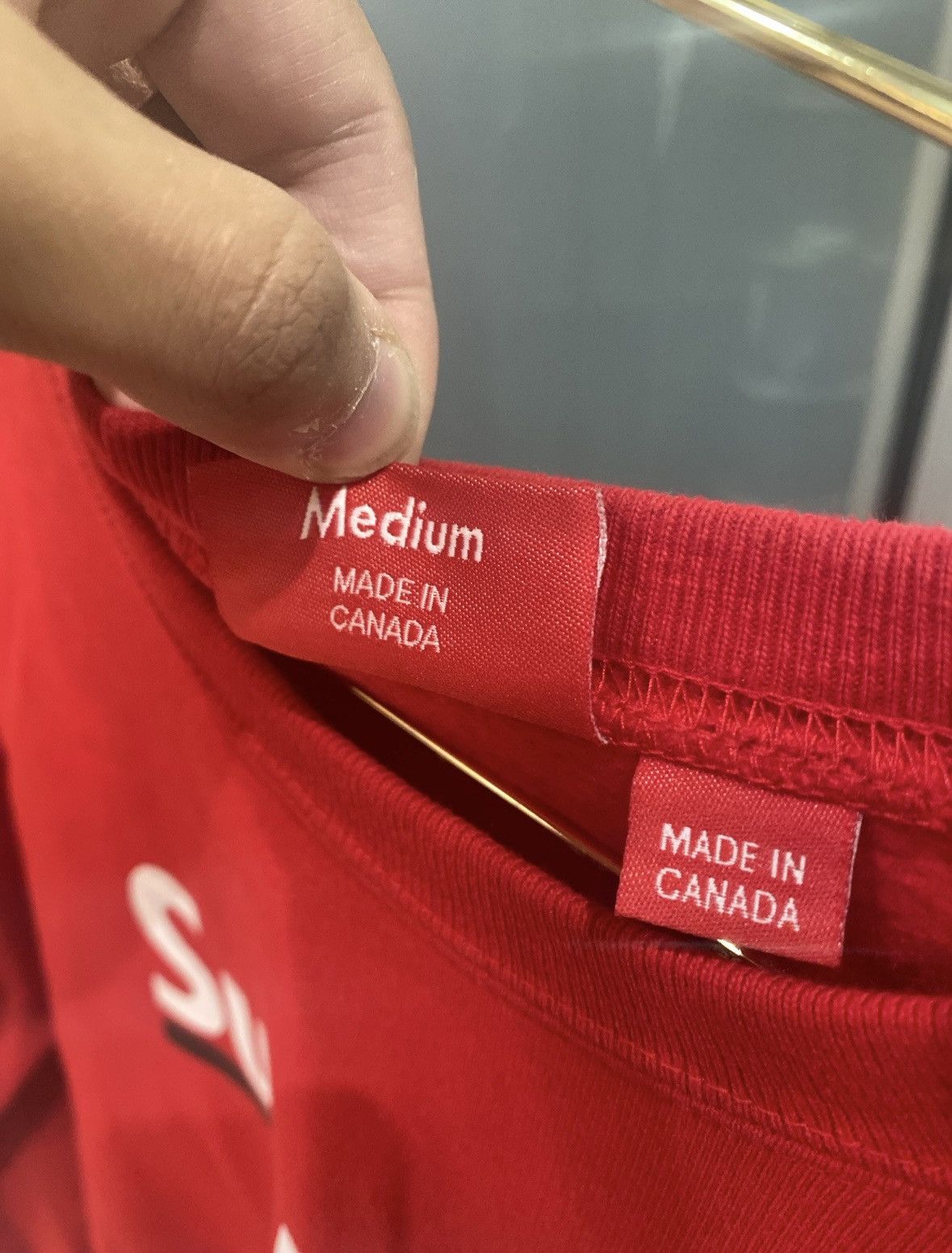 Supreme Supreme Underline Crewneck Size US M / EU 48-50 / 2 - 3 Thumbnail