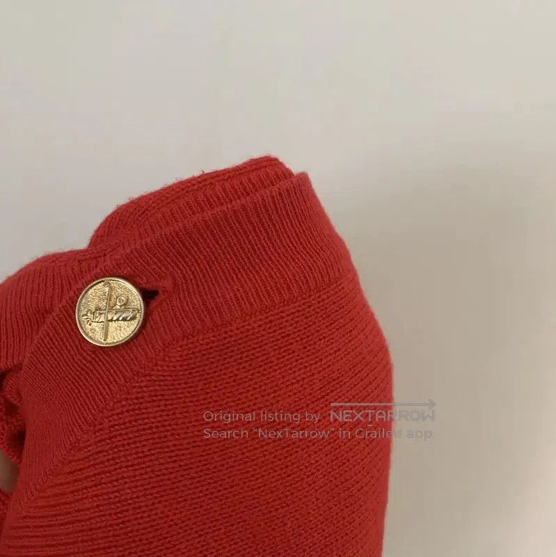 Burberry Burberry Red Cotton Women's Vest Cardigan. Size M / US 6-8 / IT 42-44 - 9 Thumbnail