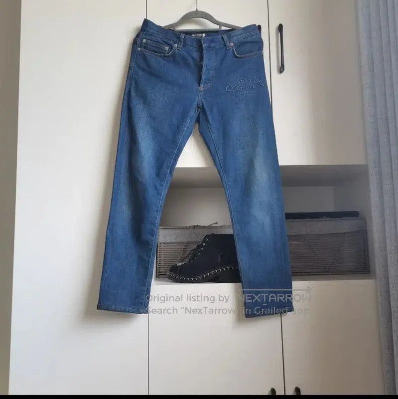 Dior Dior Blue Cotton Embroidered Jeans for Women . Size 28" / US 6 / IT 42 - 1 Thumbnail