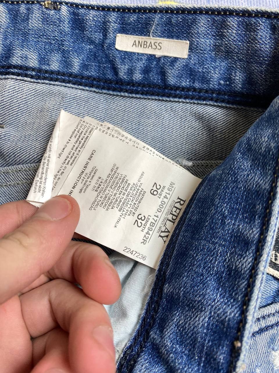 Replay × Vintage Vintage Replay Jeans Denim Size US 29 - 19 Thumbnail