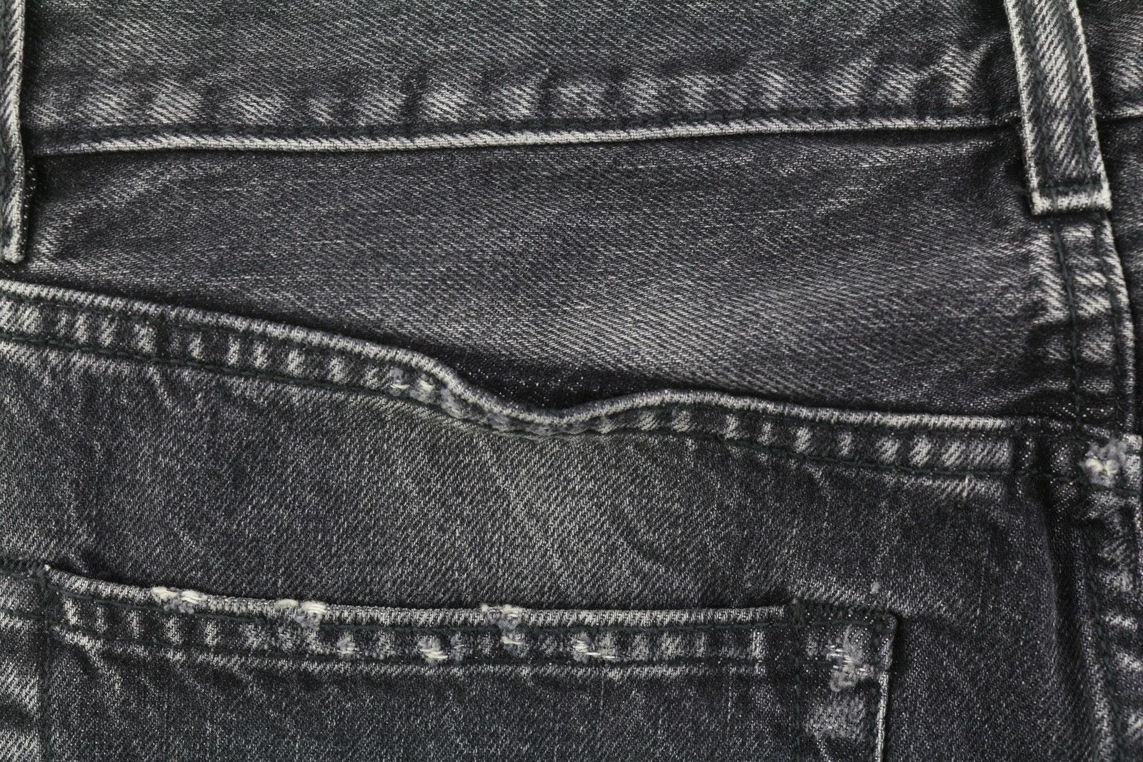 R13 BOYFRIEND 27 Distress Washed Ankle Cropped Eberit 84457 Size 27" / US 4 / IT 40 - 13 Thumbnail