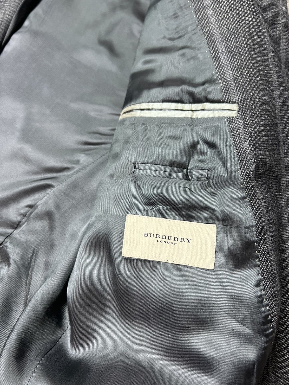 Burberry Burberry London K-Knopf Wool & Silk Blazer Jacket Size 50 Size 40R - 12 Thumbnail