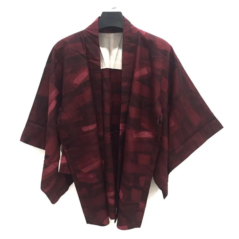 Japanese Brand Kimono Haori Hanten Japanese Traditional Jacket Size US M / EU 48-50 / 2 - 1 Thumbnail