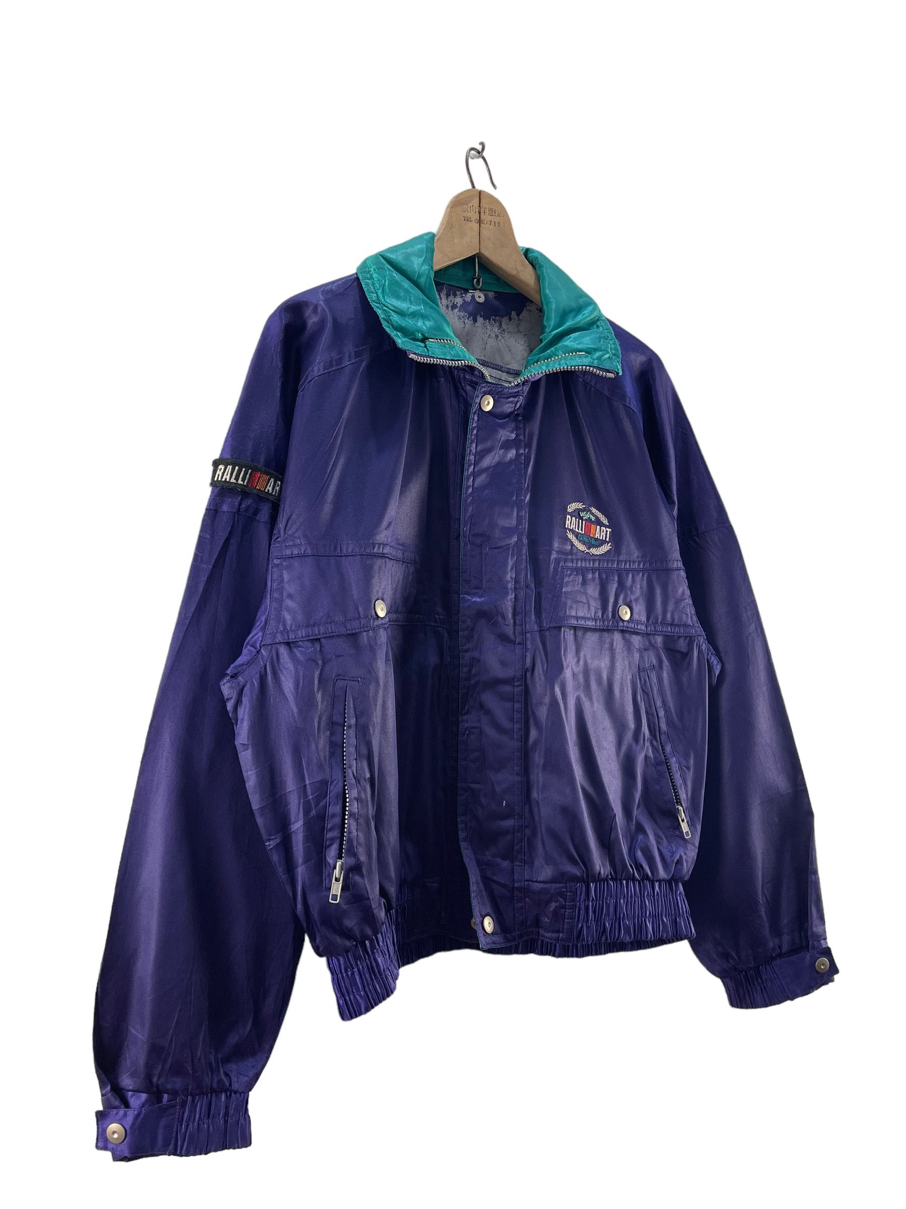 Japanese Brand Vintage Ralli Art Club Man Racing Windbrekaer Jacket Size US L / EU 52-54 / 3 - 2 Thumbnail