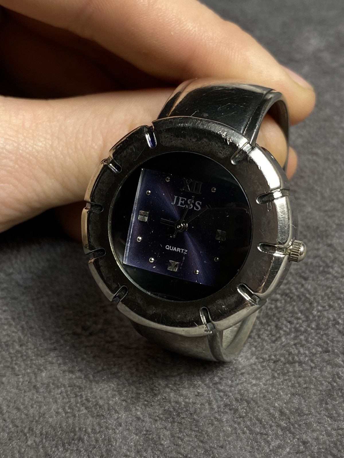 Jewelry × Vintage Work 100% Futuristic Japanese Vintage Bracelet Timepiece Size ONE SIZE - 5 Thumbnail
